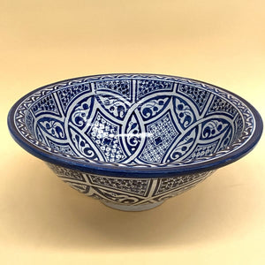 Marokkanisches Keramikwaschbecken aus Fez 40cm