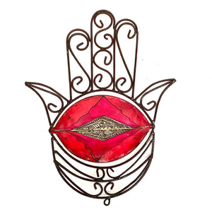 Marokkanische Wandleuchte Hand von Fatima