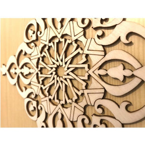 Celosía Árabe de Madera Calada - Modelo 6
