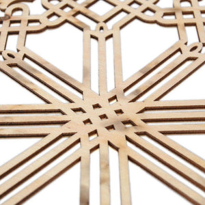 Celosía Árabe de Madera Modelo 15 - 25cm