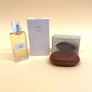 Oud MADINI Arabischer Parfümkorb + Seifenstück