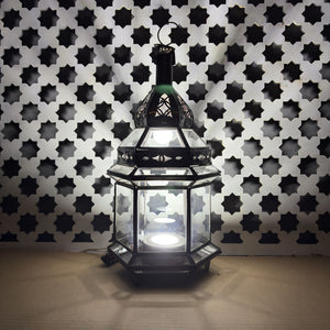 farol árabe hexagonal transparente ms4 on