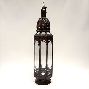 farol marroquí alargado karim 70cm