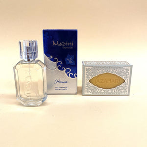 Arabisches Parfüm für Männer MADINI 50 ml + Orangenblütenseife