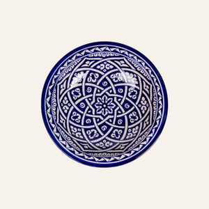 Arabischer Keramikteller aus Fez, 3 Größen