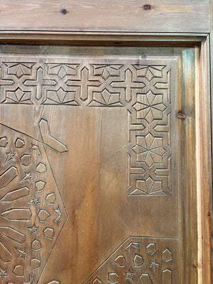 puerta marroquí madera 3