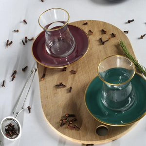 vasos turcos rakle multicolor escenario