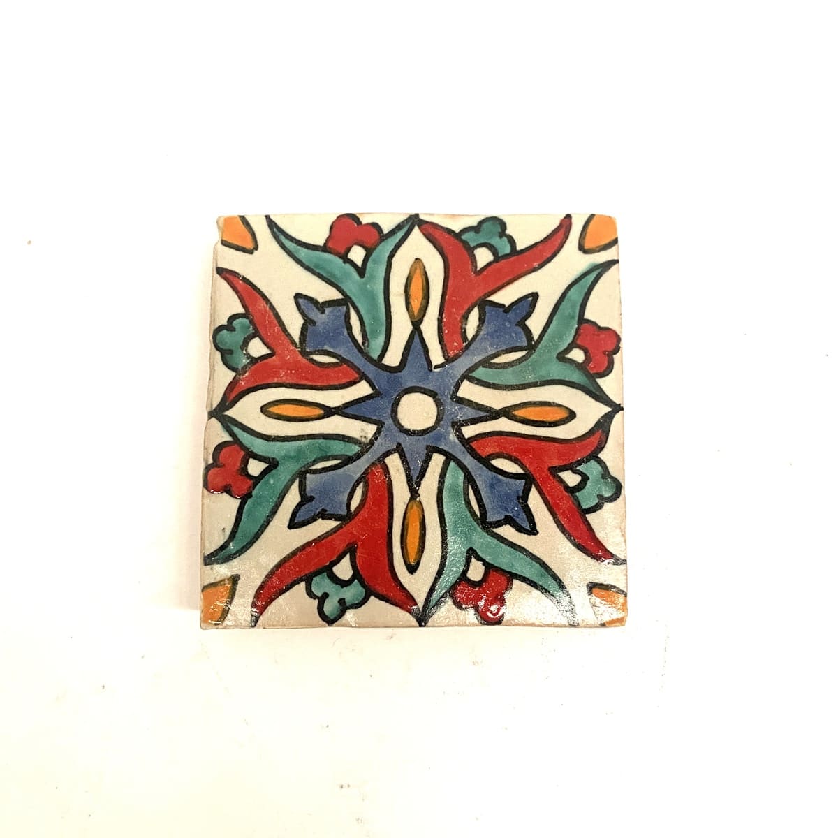 Marokkanisch gezeichnete Mosaikfliese 10x10 - MOD 2