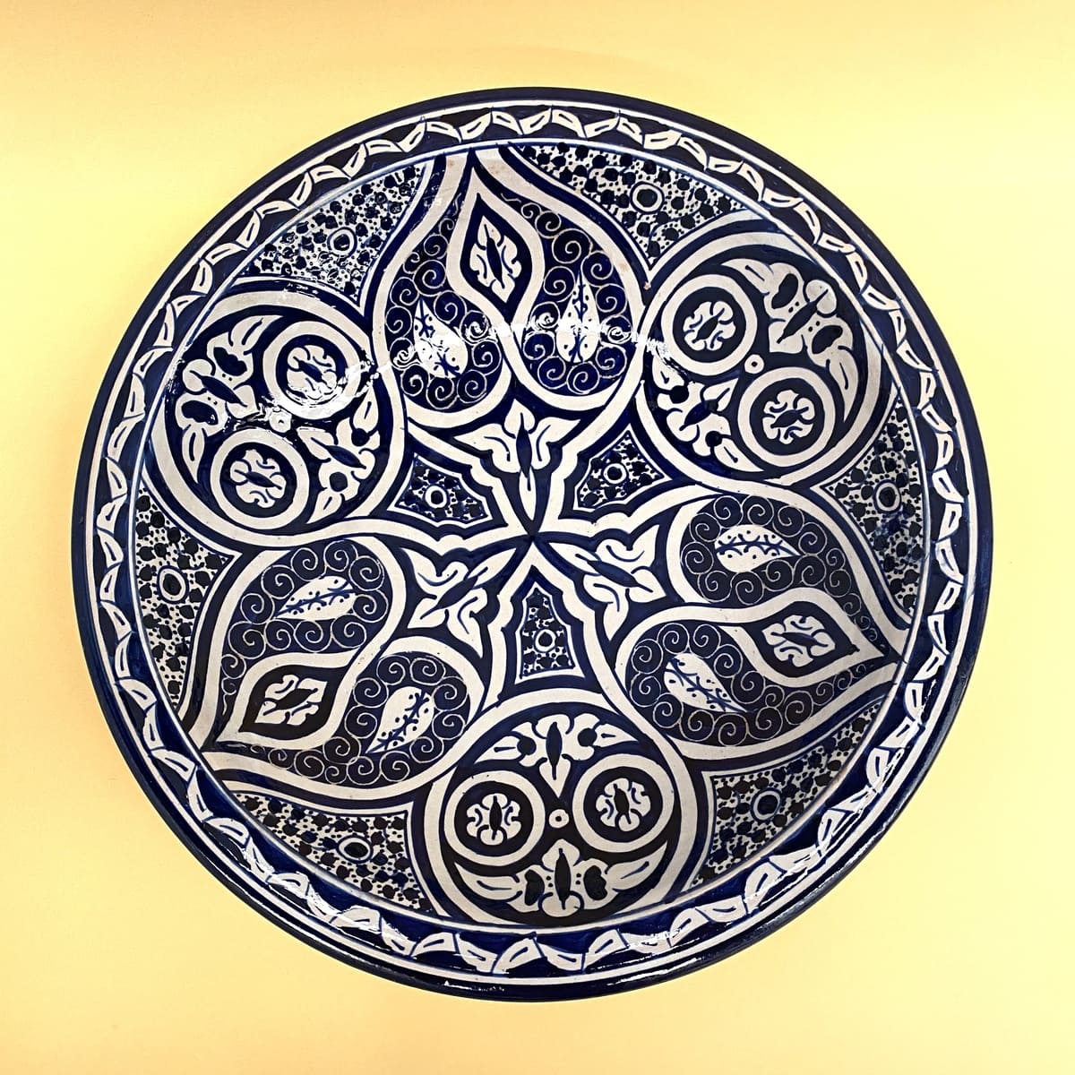 Arabischer Keramikteller Fez 40cm