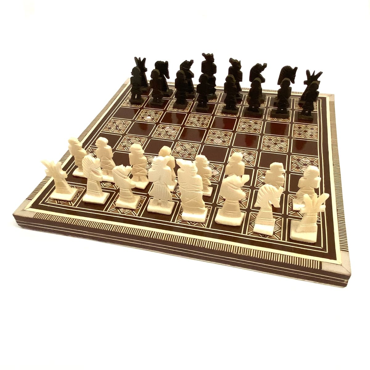 Ägyptisches Inlay-Schach 30x30