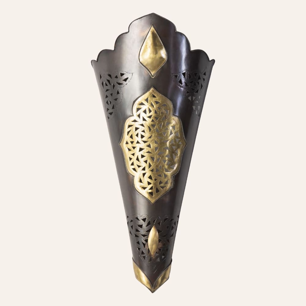 aplique árabe cobre latón HAJARA