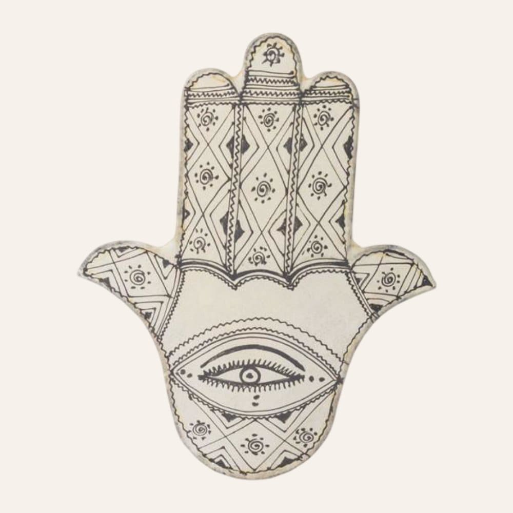 aplique marroquí mano fátima piel henna