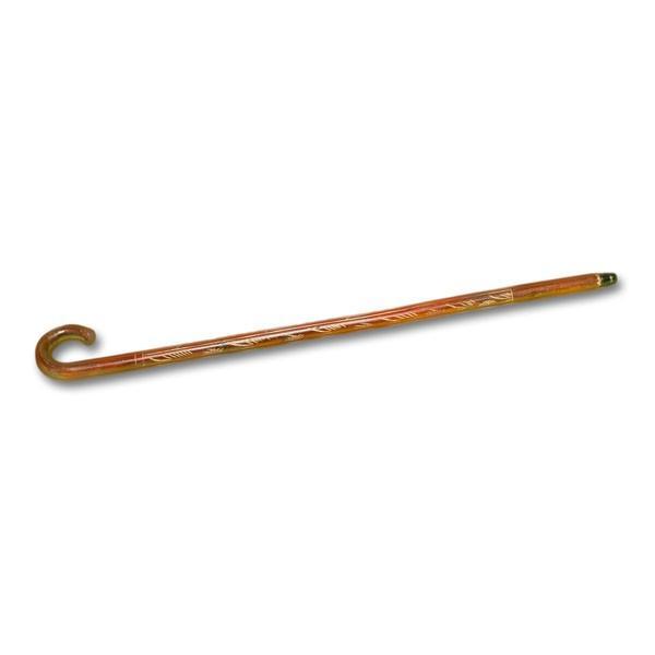 Bastón árabe artesanal labrado de madera