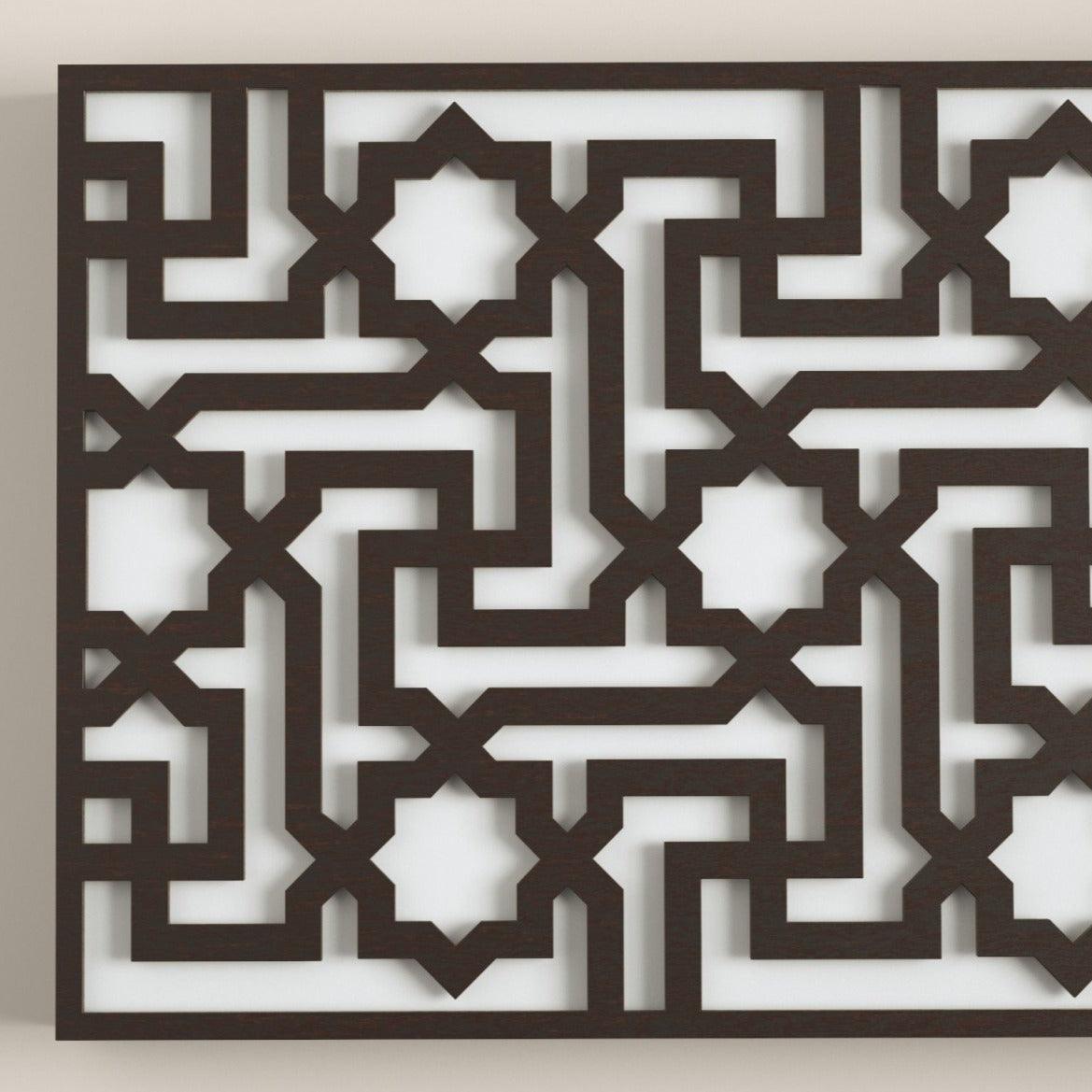 Cabecero árabe de cama LED modelo Mezquita