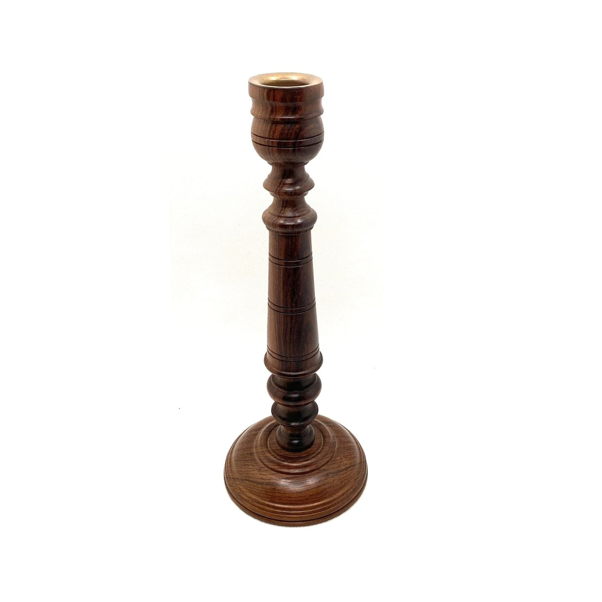candelabro oriental de madera