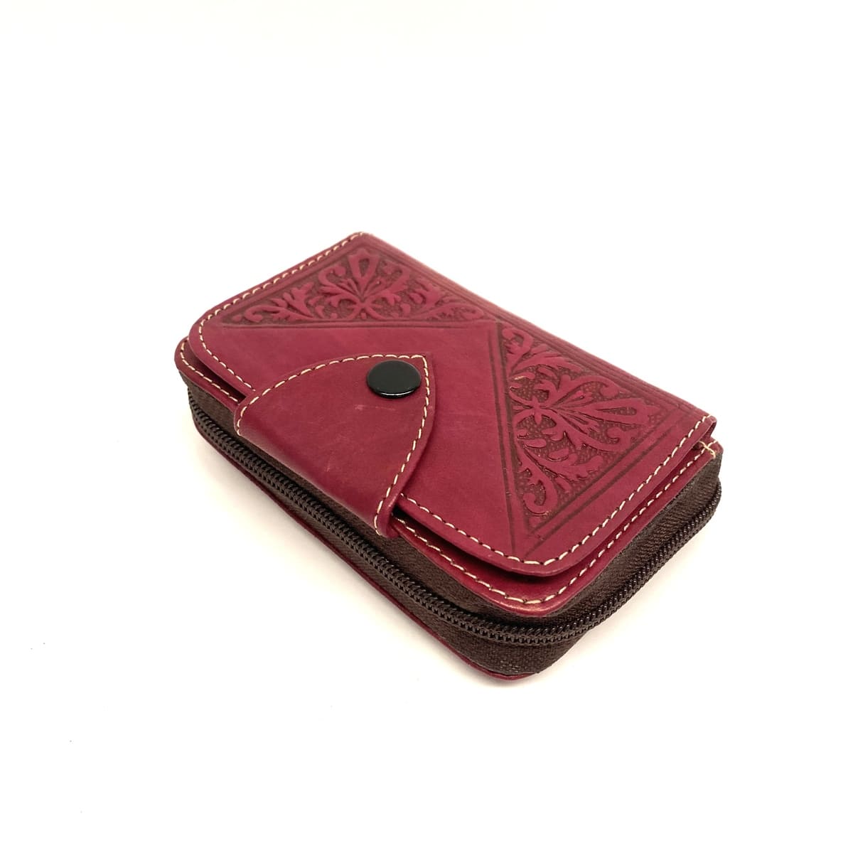 Marokkanische Geldbörse aus Naturleder von Sgir