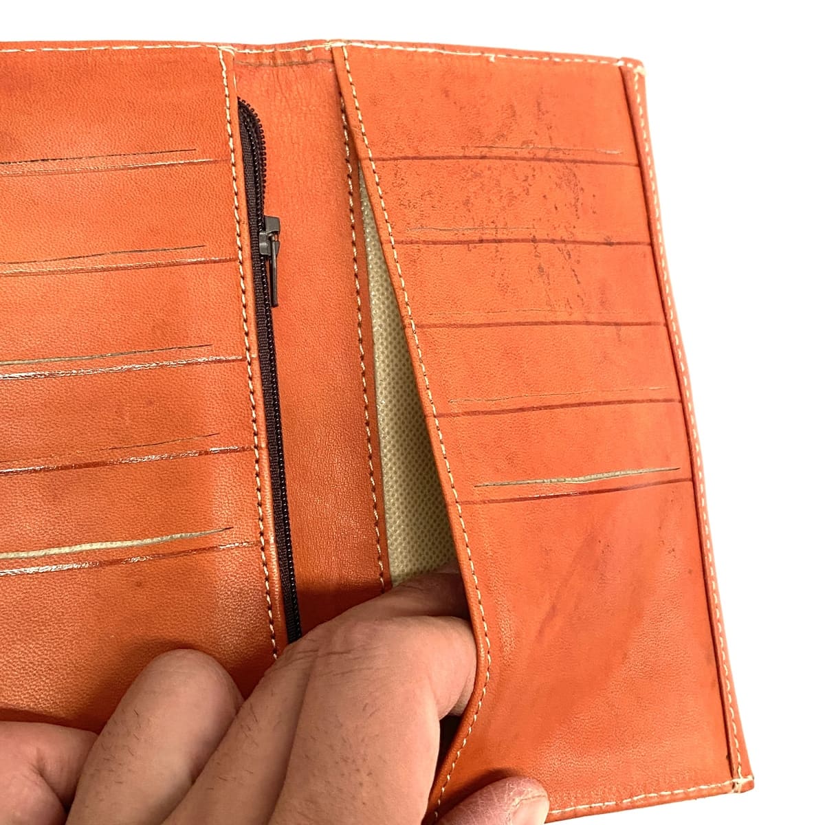 Marokkanische Lederbrieftasche Magribia – Authentische Lederwaren