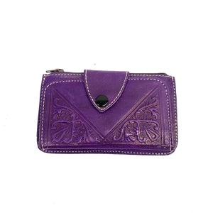 Marokkanische Tabihe-Lederbrieftasche – 100 % handgefertigte Lederwaren