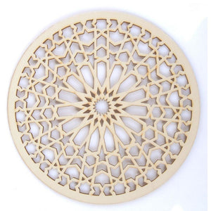 Celosía Árabe de Madera Calada Modelo 7