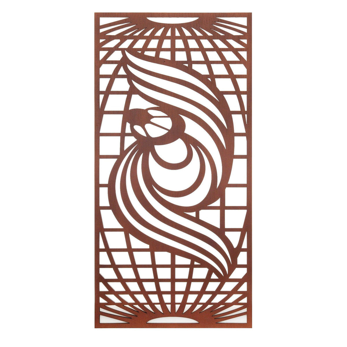 Celosía de madera diseño Fénix - 60x30cm