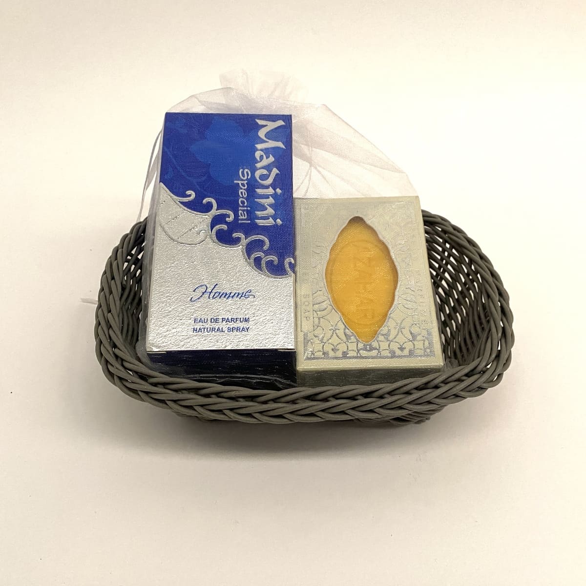 Arabisches Parfüm für Männer MADINI 50 ml + Orangenblütenseife