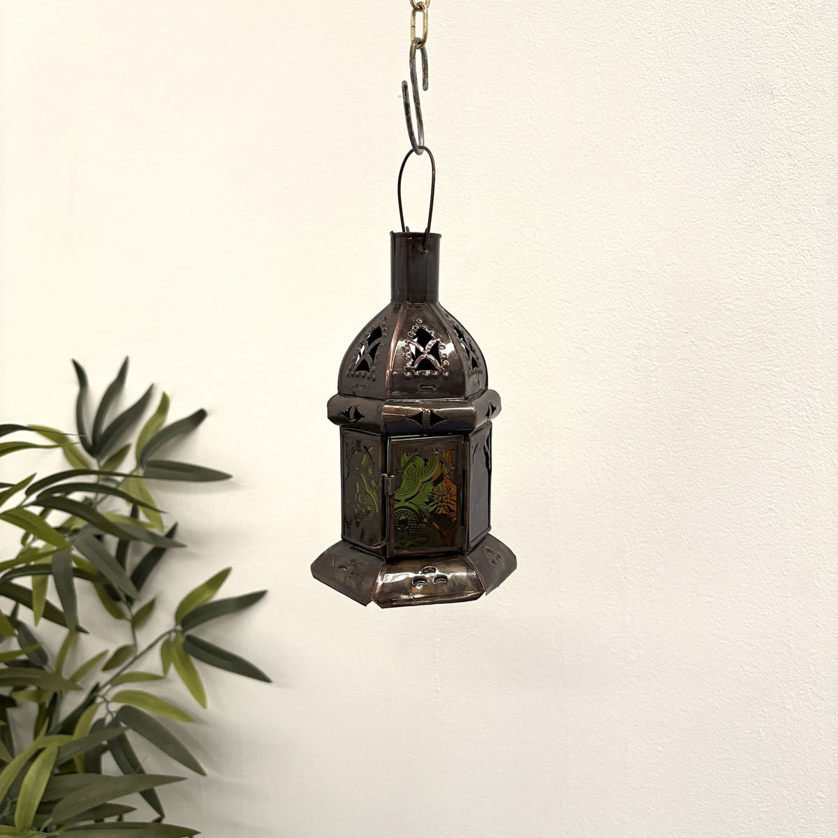 farol árabe de cristal MS1 velas