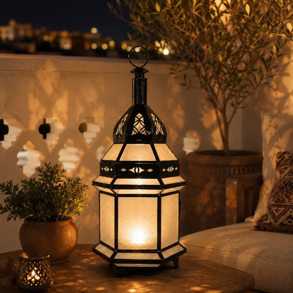 farol árabe IKRAH hexagonal lifestyle