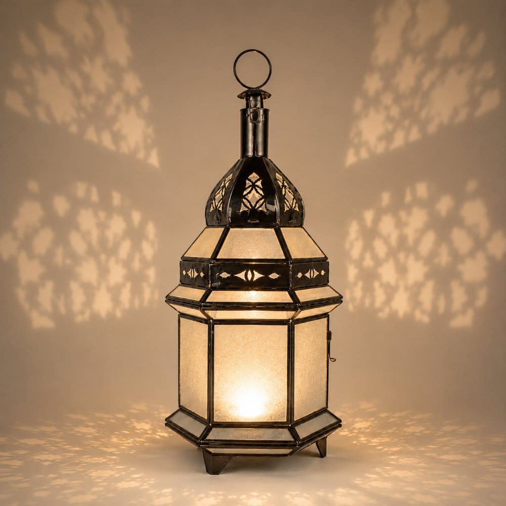 farol árabe IKRAH hexagonal