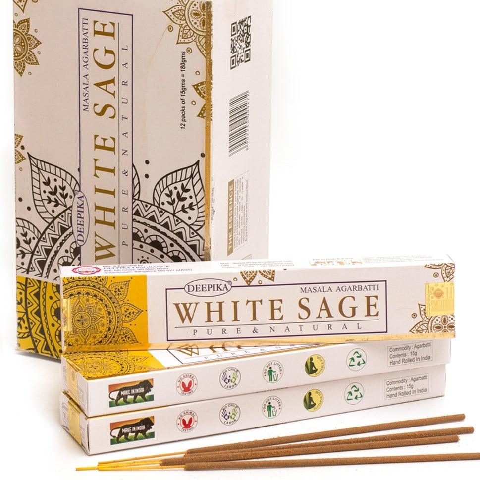 Incienso White Sage Deepika Varitas | Pure &amp; Natural