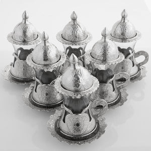 Juego de té y café turco