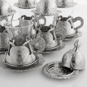 Juego de té y café turco