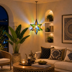 Arabische Kristallsternlampe A11 40x37