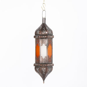 lámpara árabe de techo alargada A18