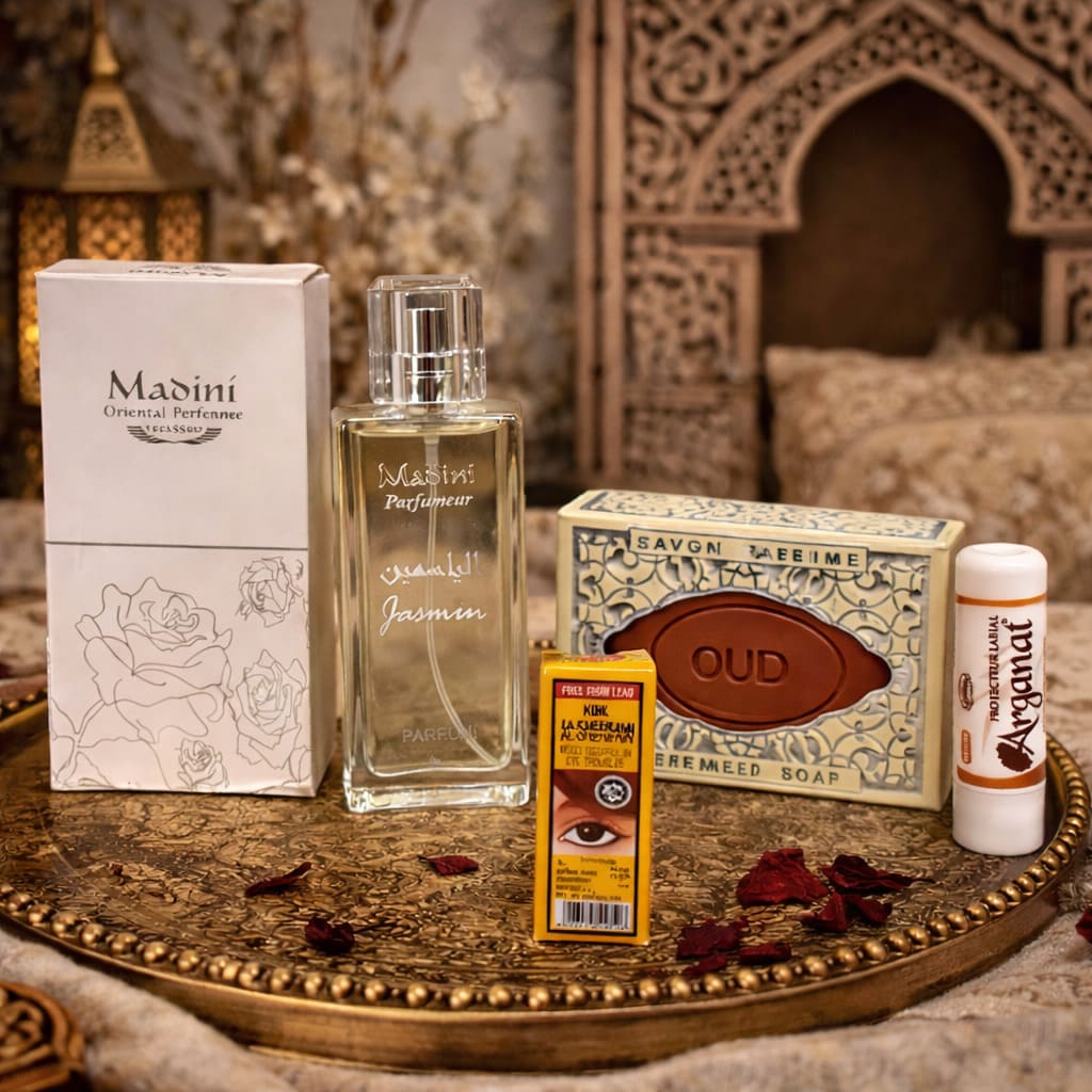 madini cesta cosmética árabe jazmin