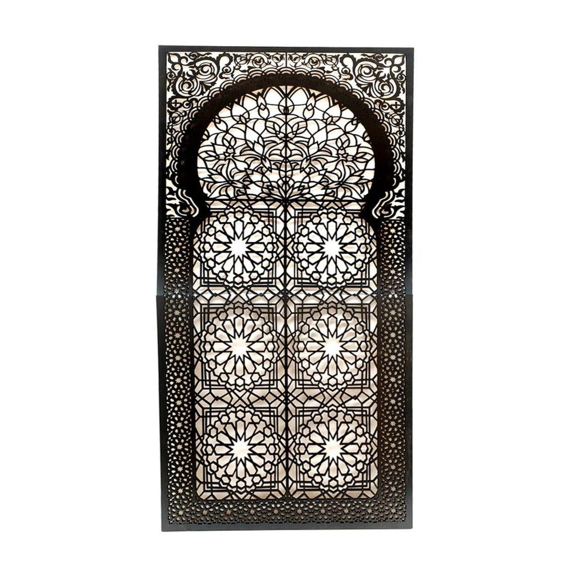 Marco de celosía árabe para espejo Kurtuba