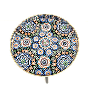 Mesa marroquí auxiliar de café Al-Andalus dibujo