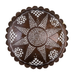 Plafón árabe estrella de forja 40cm