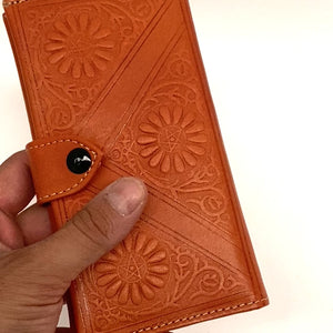 Marokkanische Lederbrieftasche Magribia – Authentische Lederwaren