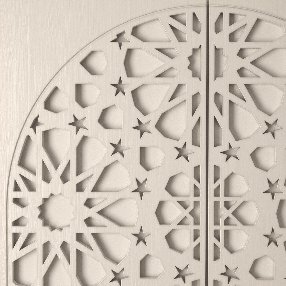 Ventana Decorativa de Madera - Diseño Tagmat